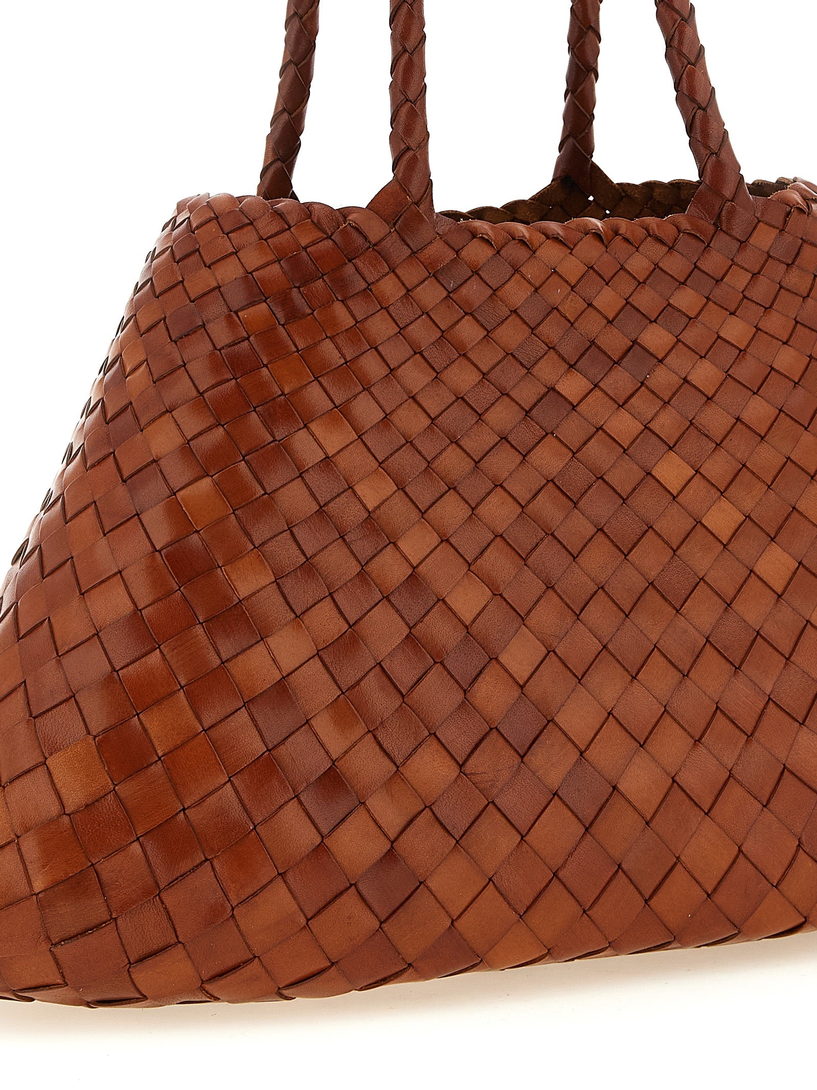 Dragon Diffusion Brown Calfskin Shoulder Bag