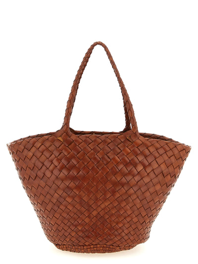 Dragon Diffusion Brown Calfskin Handbag