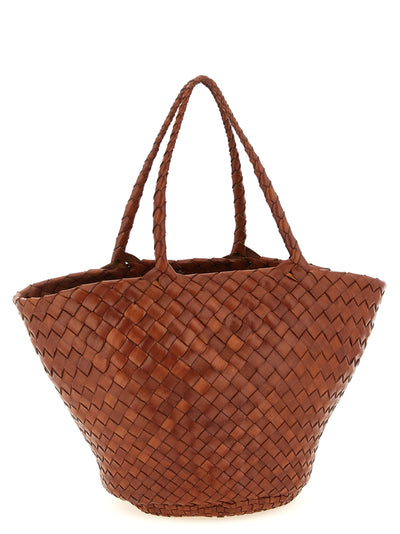 Dragon Diffusion Brown Calfskin Handbag