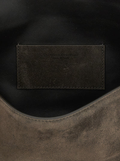 Brunello Cucinelli Brown Calfskin Clutch Bag