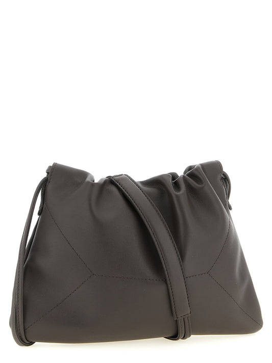 Brunello Cucinelli Brown Calfskin Clutch Bag