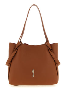Christian Louboutin Brown Calfskin Tote Bag