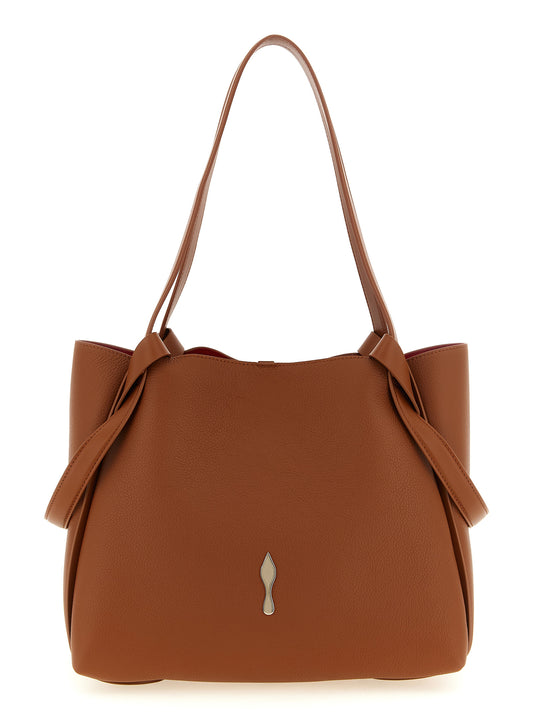 Christian Louboutin Brown Calfskin Tote Bag