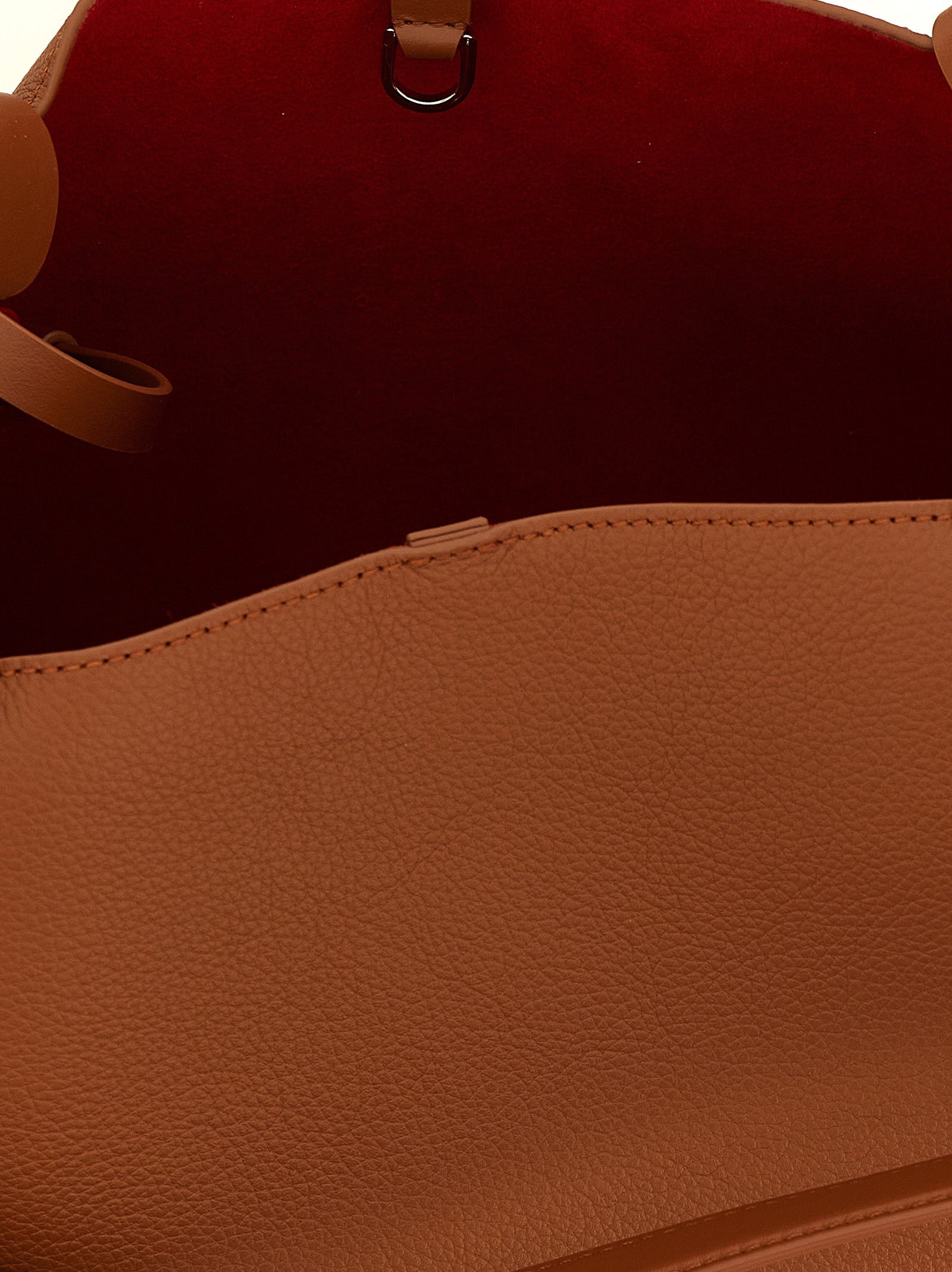 Christian Louboutin Brown Calfskin Tote Bag