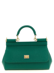 Dolce & Gabbana Bicolor Calfskin Handbag