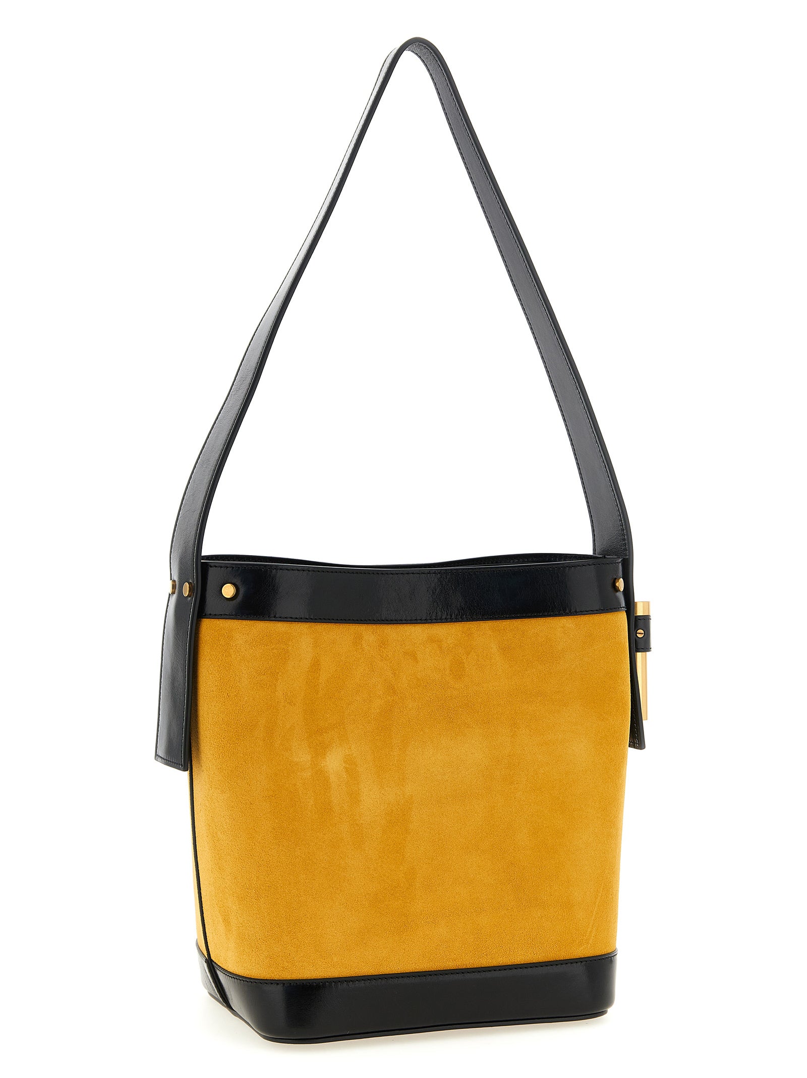 Versace Bicolor Calfskin Shoulder Bag