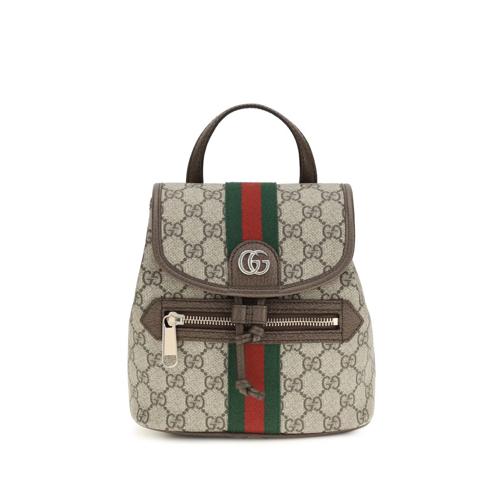 Gucci Ophidia Mini Beige GG Backpack