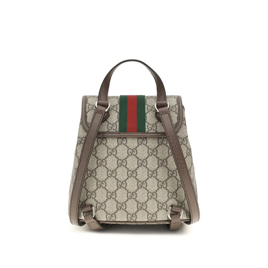 Gucci Ophidia Mini Beige GG Backpack