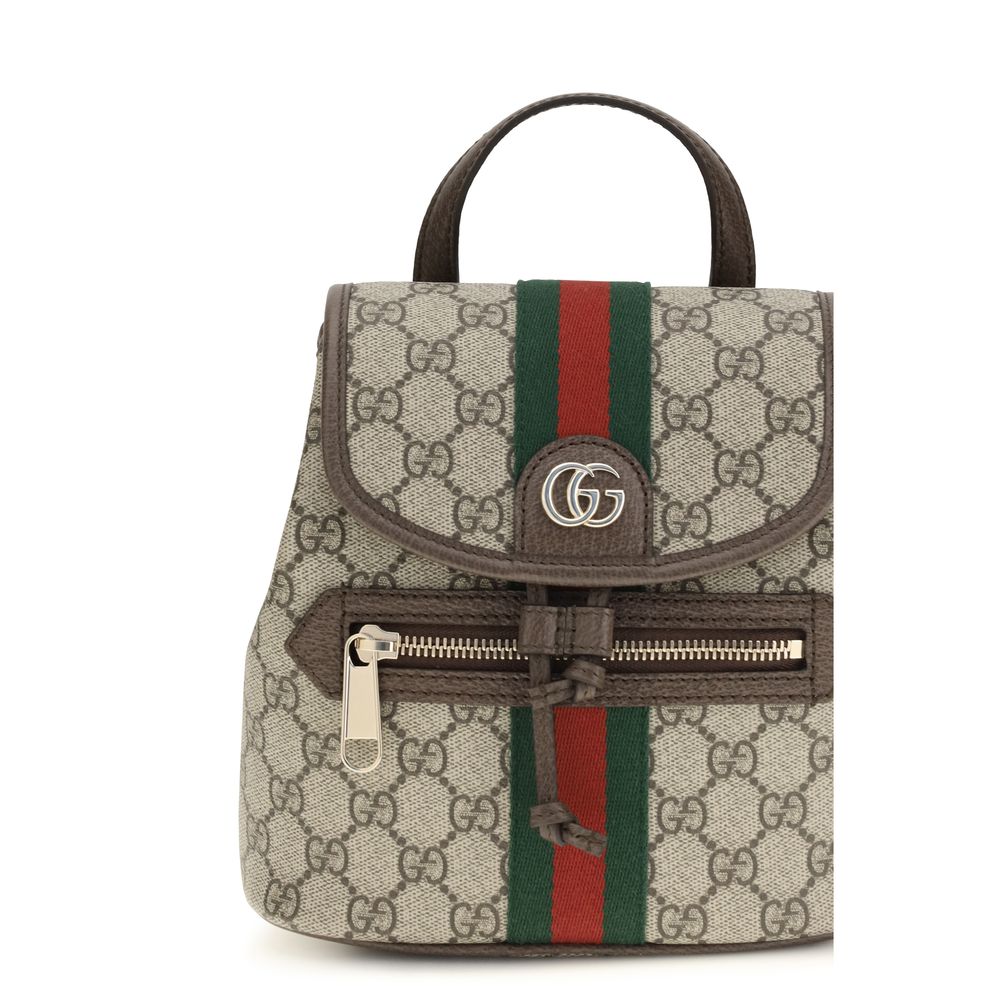Gucci Ophidia Mini Beige GG Backpack