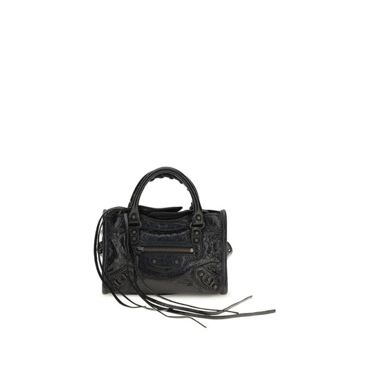 Balenciaga Black Lamb Ovis Aries Aries Handbag