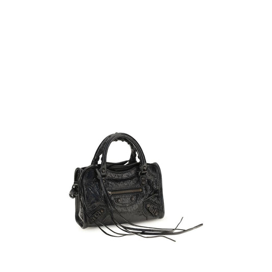 Balenciaga Black Lamb Ovis Aries Aries Handbag