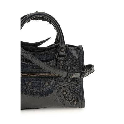 Balenciaga Black Lamb Ovis Aries Aries Handbag