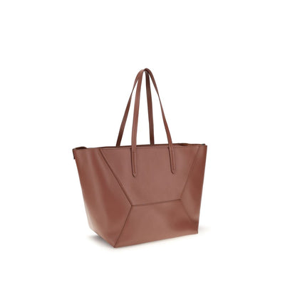 Brunello Cucinelli Multicolor Calf Leather Bos Taurus Shoulder Bag