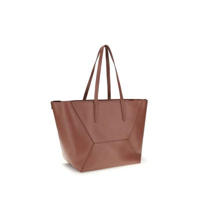 Brunello Cucinelli Multicolor Calf Leather Bos Taurus Shoulder Bag