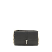 Tom Ford Black Calf Leather Bos Taurus Shoulder Bag