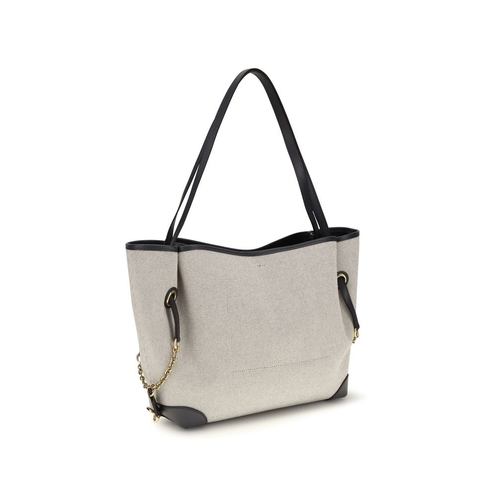 Chloé Gray Cotton Shoulder Bag