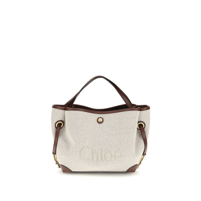 Chloé Beige Fabric Shoulder Bag