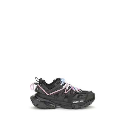 Balenciaga Black Polyester Athletic Sneakers