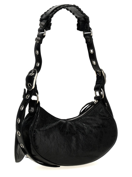 Balenciaga Black Lamb Leather Crossbody Bag