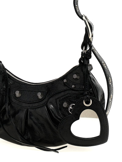 Balenciaga Black Lamb Leather Crossbody Bag