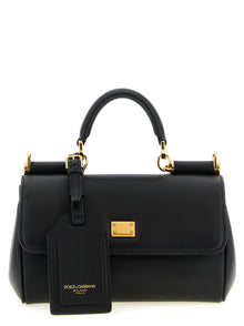 Dolce & Gabbana Black Calfskin Handbag