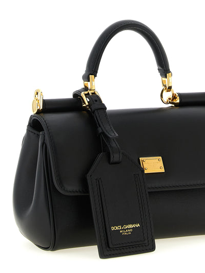 Dolce & Gabbana Black Calfskin Handbag