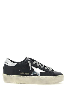 Golden Goose Black Cowhide Chunky Sneakers