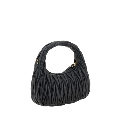 Miu Miu Black Lamb Ovis Aries Aries Handbag