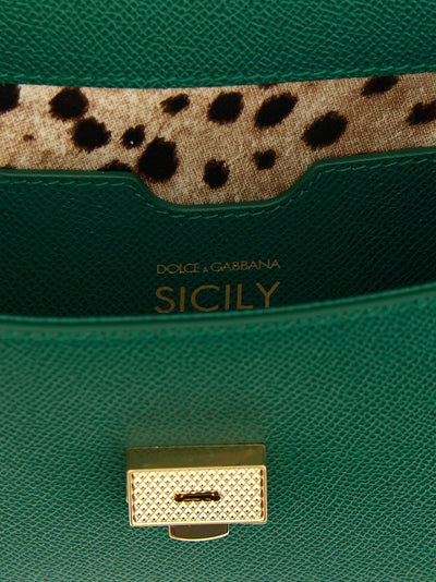 Dolce & Gabbana Bicolor Calfskin Handbag