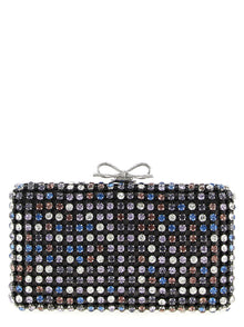 Self-Portrait Multicolor Polyester Clutch Bag