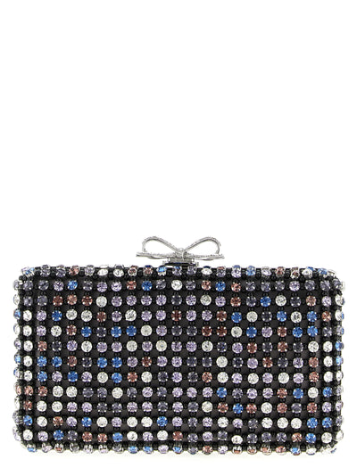 Self-Portrait Multicolor Polyester Clutch Bag