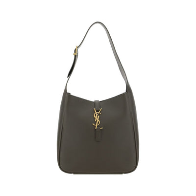 Saint Laurent Bicolor Calf Leather Bos Taurus Shoulder Bag