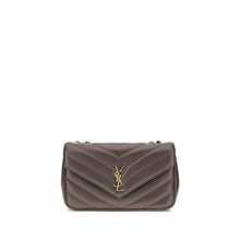Saint Laurent Gray Lamb Ovis Aries Aries Shoulder Bag