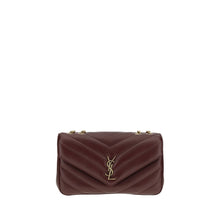 Saint Laurent Bordeaux Lamb Ovis Aries Aries Shoulder Bag