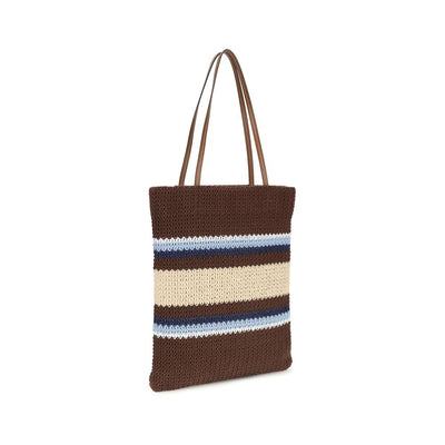 Miu Miu Multicolor Recycled Cotton Shoulder Bag