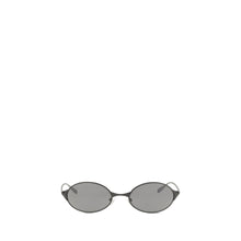 Alexander McQueen Gray Metal Sunglasses