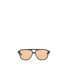 Alexander McQueen Brown Acetate Sunglasses