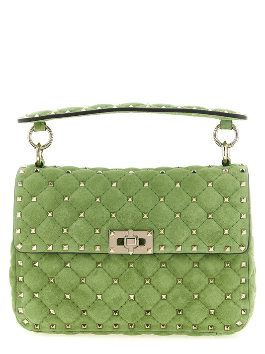 Valentino Garavani Bicolor Calfskin Shoulder Bag