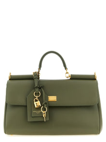 Dolce & Gabbana Bicolor Calfskin Handbag