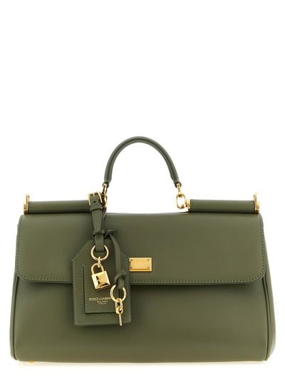 Dolce & Gabbana Bicolor Calfskin Handbag