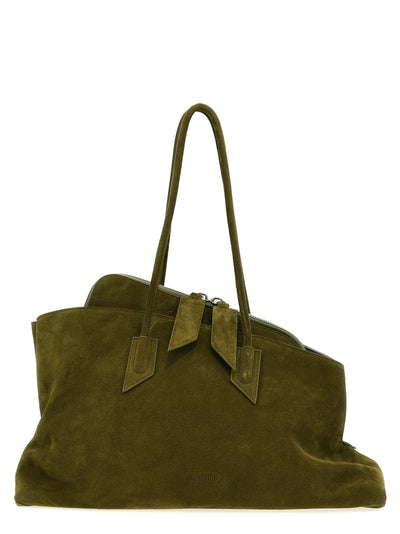 The Attico Bicolor Calfskin Shoulder Bag