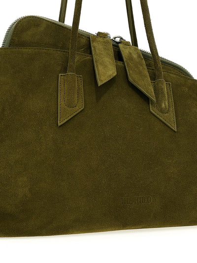 The Attico Bicolor Calfskin Shoulder Bag