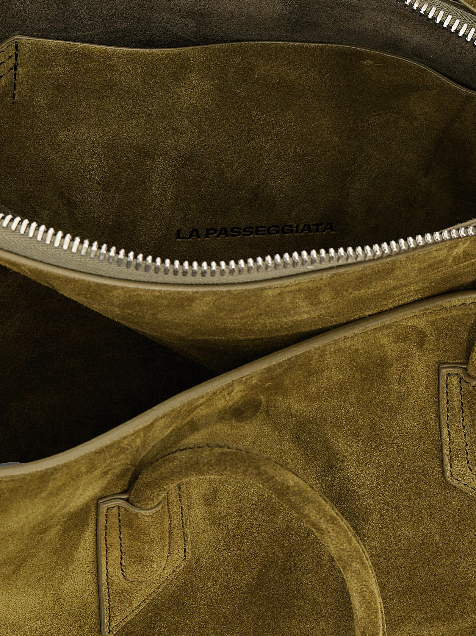 The Attico Bicolor Calfskin Shoulder Bag
