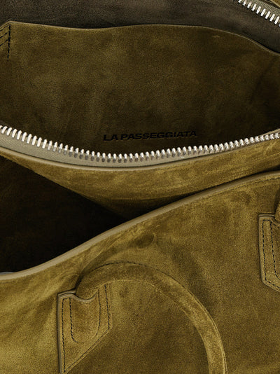The Attico Bicolor Calfskin Shoulder Bag