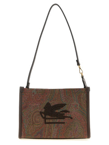 Etro Multicolor Cotton Clutch Bag