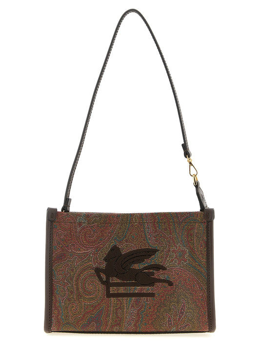 Etro Multicolor Cotton Clutch Bag