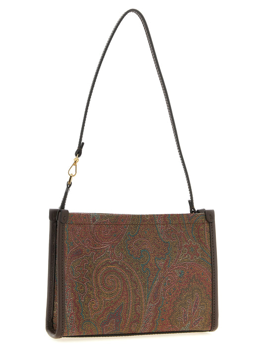 Etro Multicolor Cotton Clutch Bag