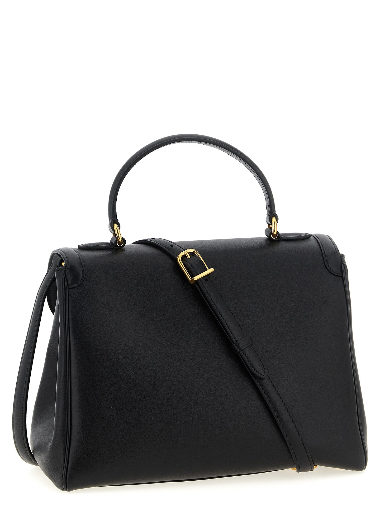 Valentino Garavani Black Calfskin Handbag