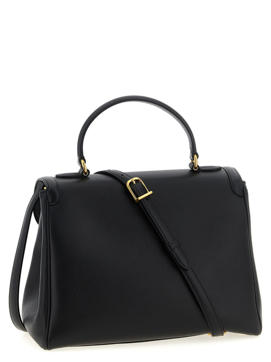 Valentino Garavani Black Calfskin Handbag