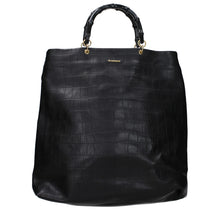 Jil Sander Black Leather Handbag